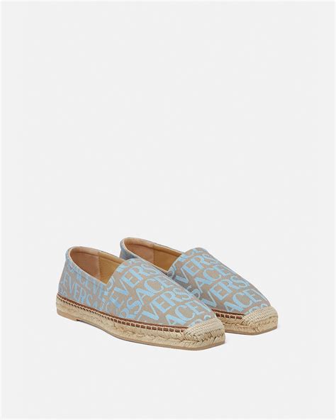 espadrillas versace verde|Versace Espadrilles .